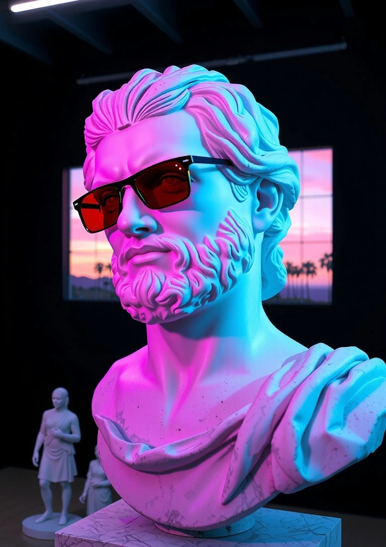 Aesthetic Roman Bust